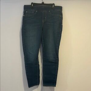 Signature by Levi Strauss Dark Blue Ankle Jeans
